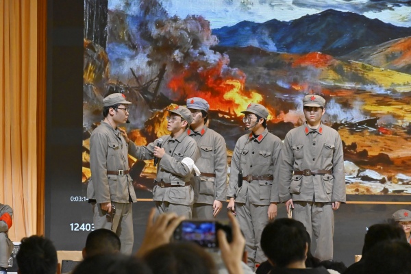 演出現場。重慶理工大學供圖