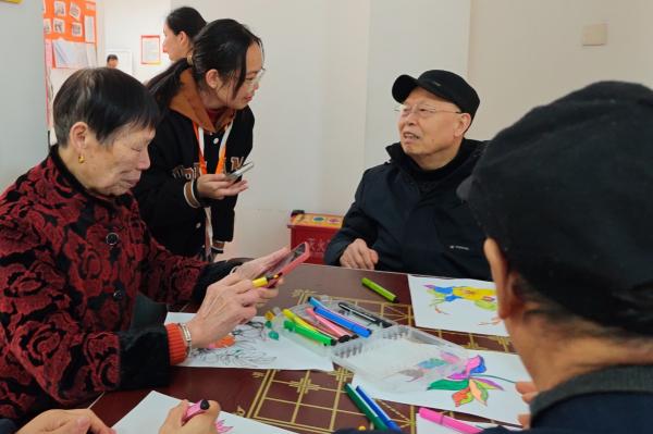 考核现场。重庆市一福养老发展中心供图