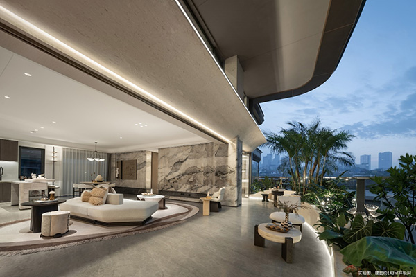 项目样板间实拍图。重庆龙湖供图