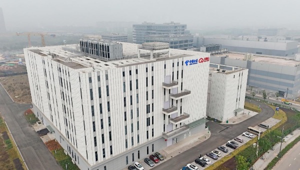 中国电信西部（重庆）科学城数字产业基地。重庆电信供图