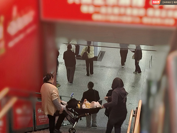 轨道3号线服务现场。招商积余重庆公司供图