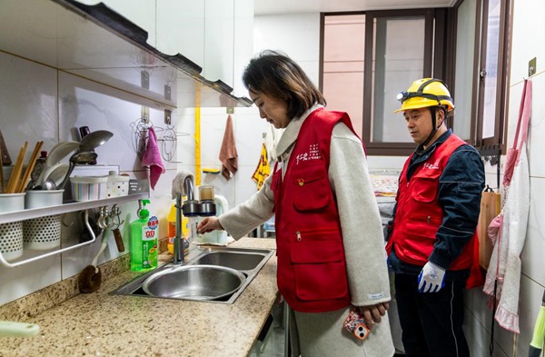 “水电气讯”各专业开展安全检查。国网重庆永川供电公司供图