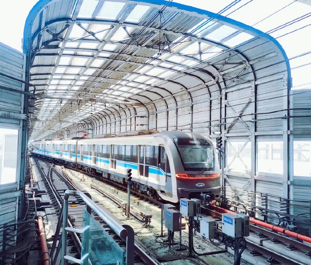 轨道5号线列车。受访者供图