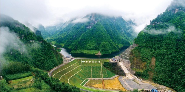 黔江老窖溪水庫工程榮獲大禹工程獎。弘禹公司供圖