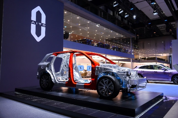 賽力斯技術成果。賽力斯供圖