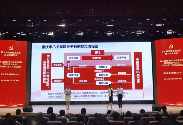 盘点六1：2025年11月7日，第五届党建创新成果展示交流活动在深圳举办，重庆市委直属机关工委现场展示创新示范案例。