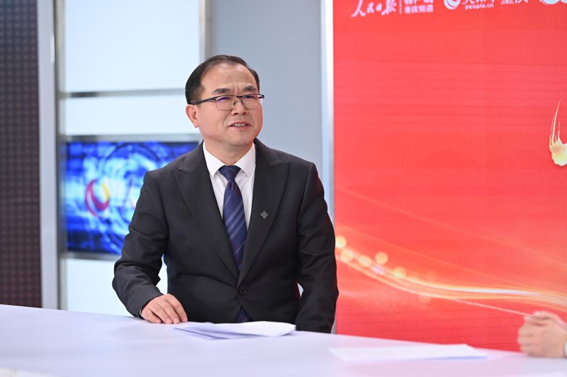 周恩海做客“人民会客厅——2026重庆两会高端访谈”。邹乐摄