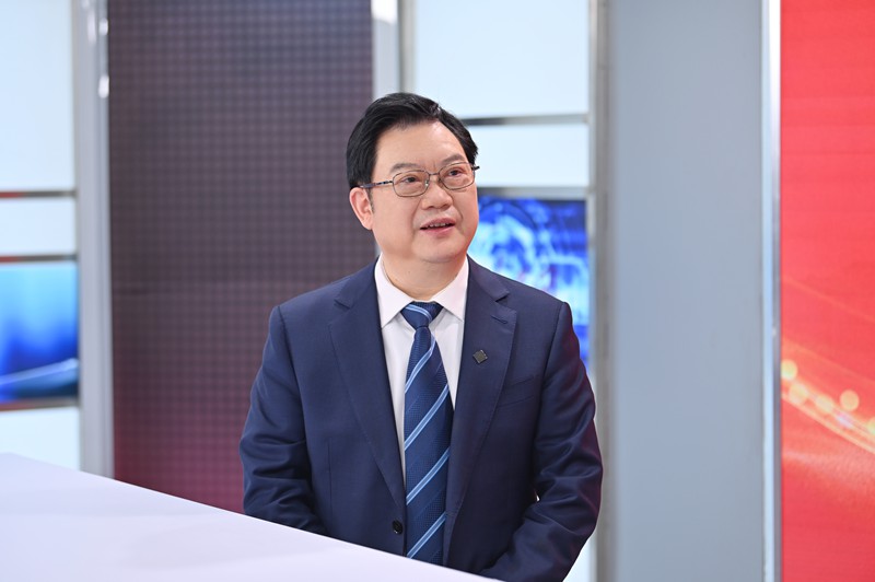 康騫做客“人民會客廳——2026重慶兩會高端訪談”。鄒樂攝