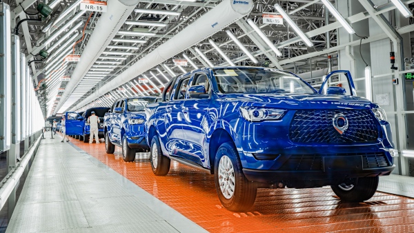 長城汽車永川工廠生產車間。永川區委宣傳部供圖