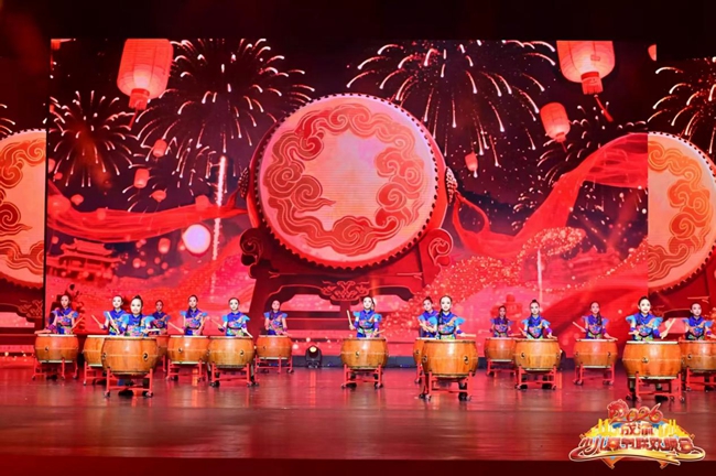 少儿春晚录制现场。主办方供图