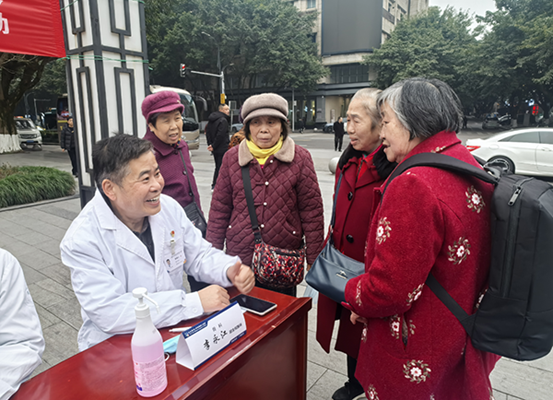 活动现场。重医大附三院(方大医院)供图