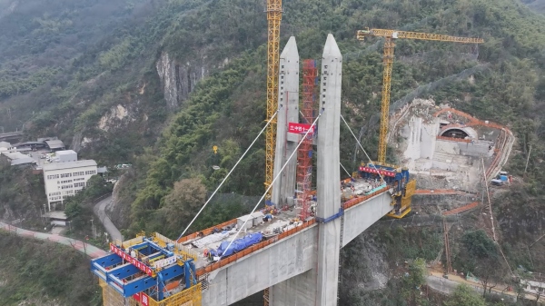 施工现场。受访者供图