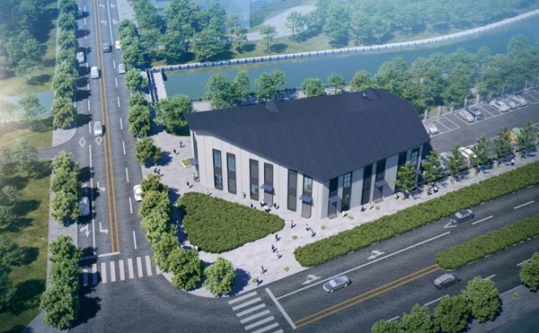 永川110千伏棠城站规划效果图。国网重庆永川供电公司供图