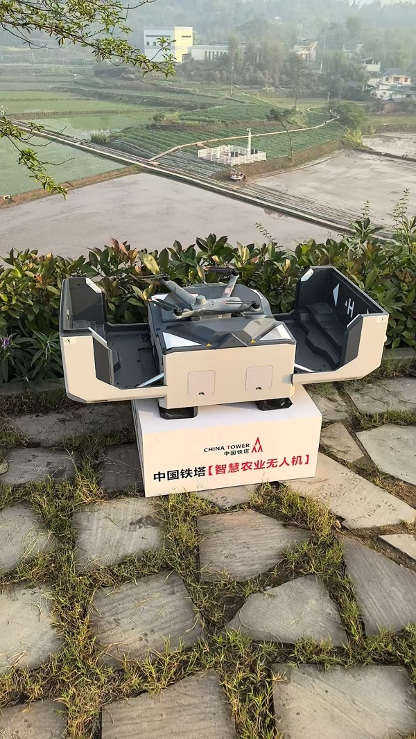 智慧農業無人機。銅梁區供銷聯社供圖