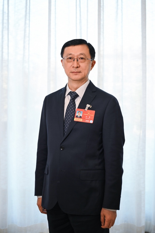 全國人大代表，國網重慶市電力公司董事長、黨委書記劉勇。受訪者供圖