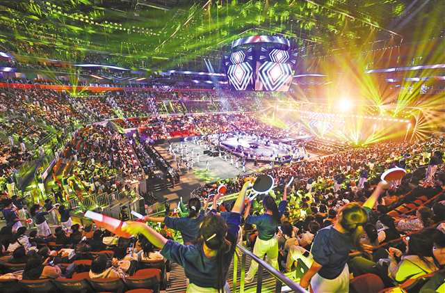 3月10日，WTT重慶冠軍賽2026現場。記者 謝智強 攝/視覺重慶