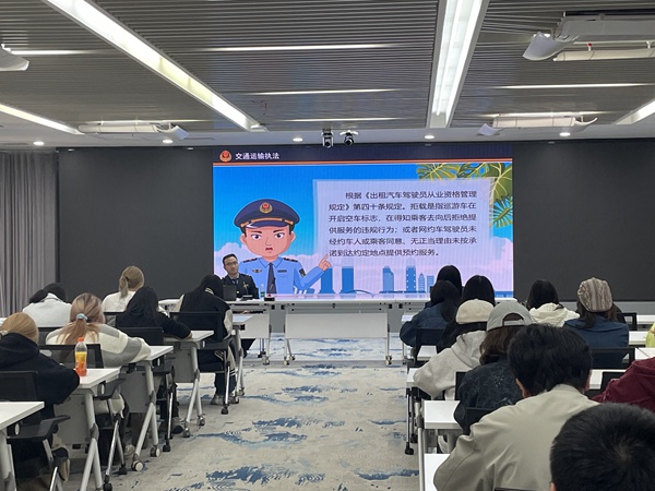 活動現場。重慶市交通運輸綜合行政執法總隊