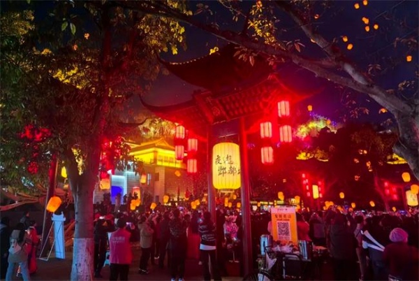 夜游酆都城沉浸式体验项目。丰都县委宣传部供图
