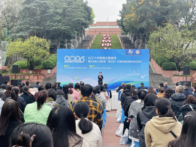 活动现场。渝中区化龙桥街道供图
