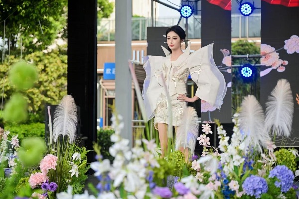 活动现场。永川万达广场供图