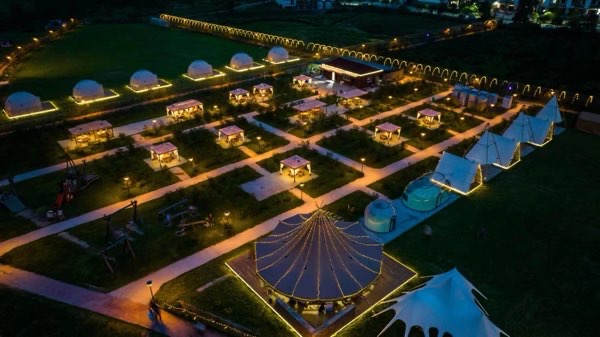 白马山露营基地。武隆区融媒体中心供图