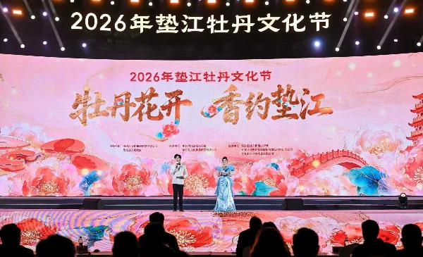 开幕式现场，舞台美轮美奂。活动主办方供图