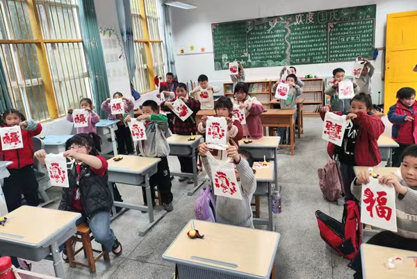 學生作品展示。主辦方供圖