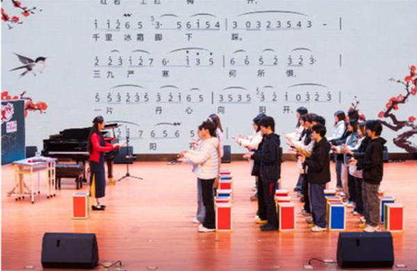 課例展示現場。主辦方供圖