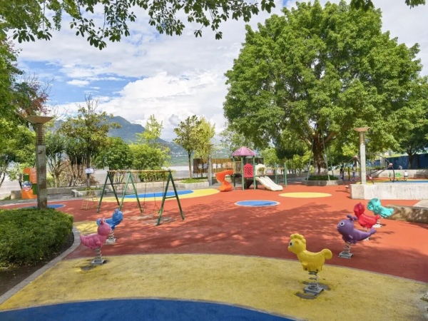 文峰街道兒童友好公園。文峰街道供圖