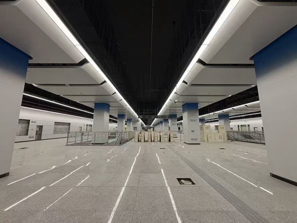 15号线福惠大道站。重庆交通开投集团供图