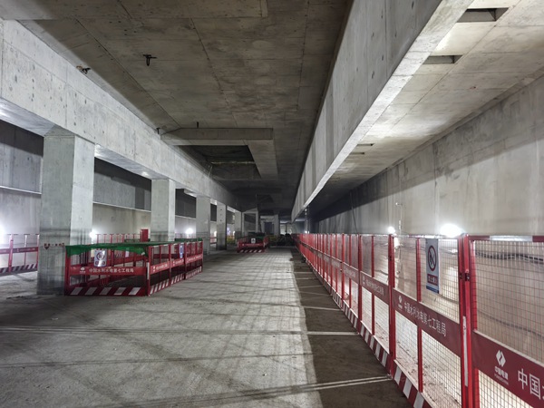 27号线石桥铺站。重庆交通开投集团供图