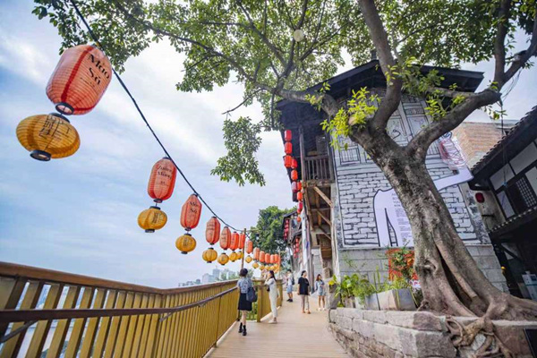 山城巷传统风貌区迎来蝶变。渝中区融媒体中心供图