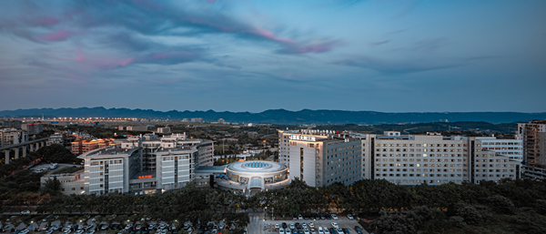 医院外景。重医大附三院（方大医院）供图