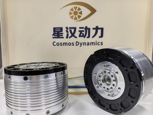 图为星汉动力研发的轴向磁通电机。吉林大学重庆研究院供图