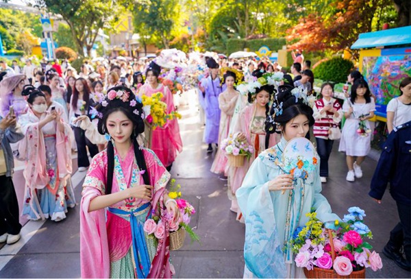 活动现场。景区供图