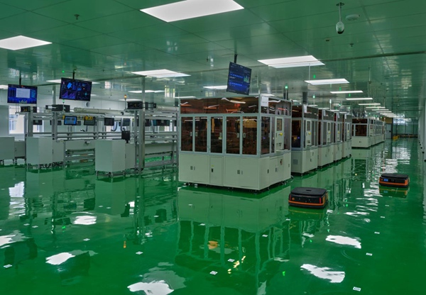 矿用仪器仪表智能工厂一角。 林毅东摄