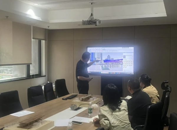 设计现场。重庆设计集团市政院供图