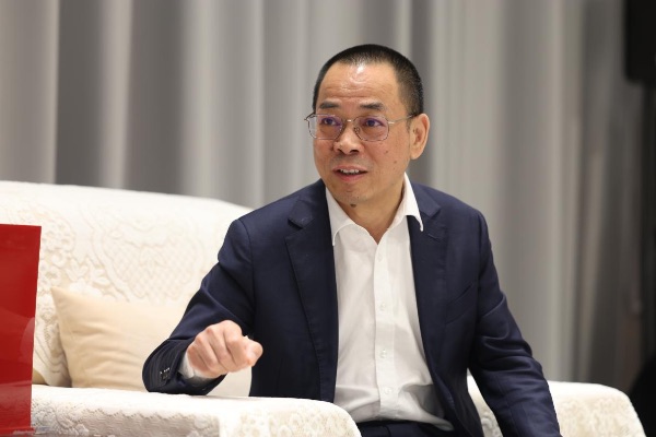 中國物流與採購聯合會副會長胡大劍。曾英豪攝