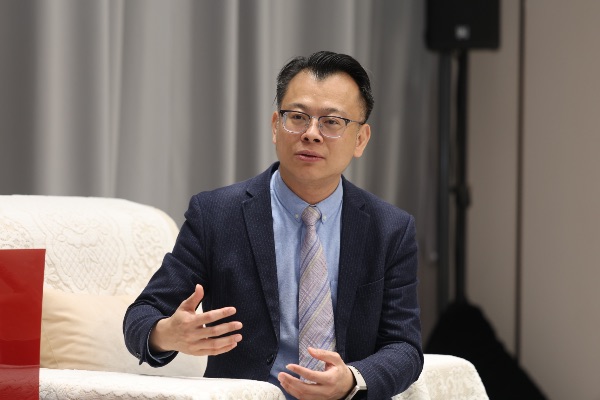 中物联采购与供应链专家委员会委员、上海交通大学苏州人工智能研究院产业教授、供应链人工智能研究中心主任蔡鸿亮。曾英豪摄