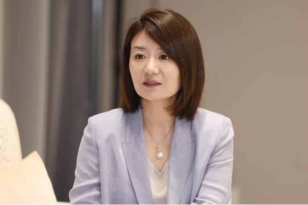 中國水務投資集團有限公司供應鏈服務分公司總經理孫雲霞。曾英豪攝