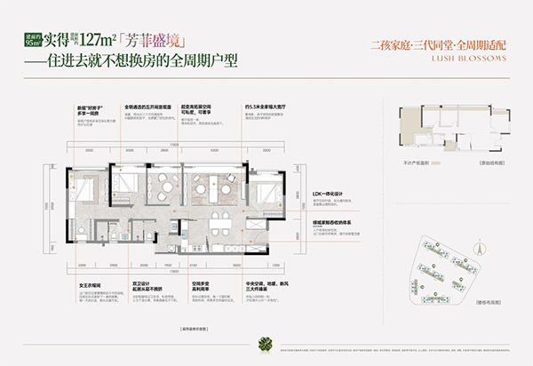 户型图。重庆绿城供图