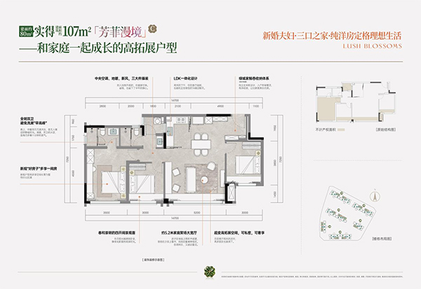 户型图。重庆绿城供图