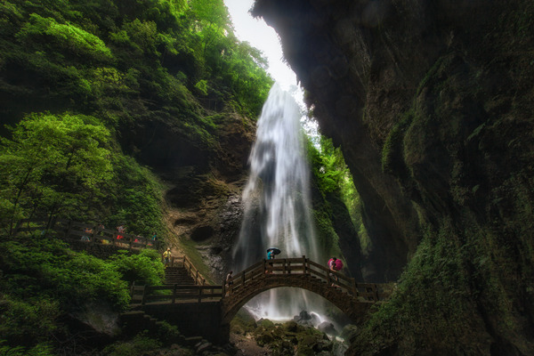 龙水峡地缝。武隆区委宣传部供图