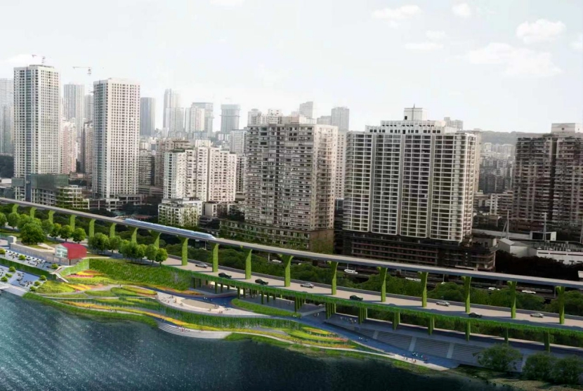 項目效果圖。市住房城鄉建委供圖