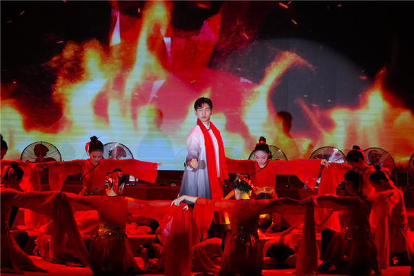 历史情景剧《信仰》。潼南区融媒体中心供图