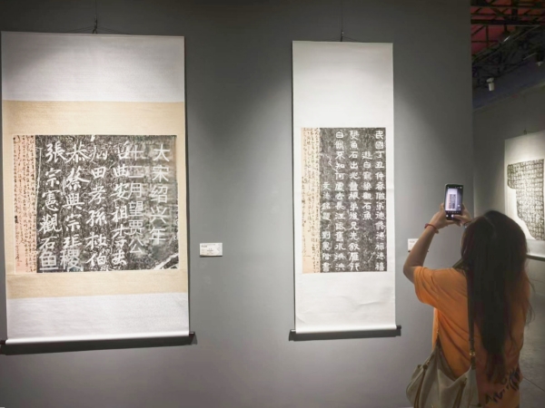 观众观展。任峰摄