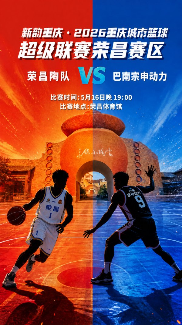 賽事海報。榮昌區委宣傳部供圖