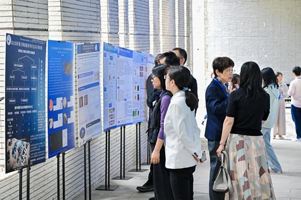 学术海报展示。主办方供图
