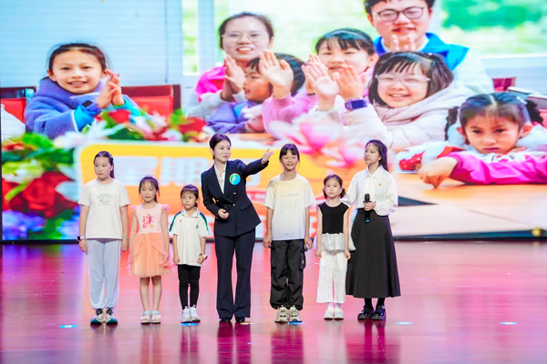 比赛现场。学校供图