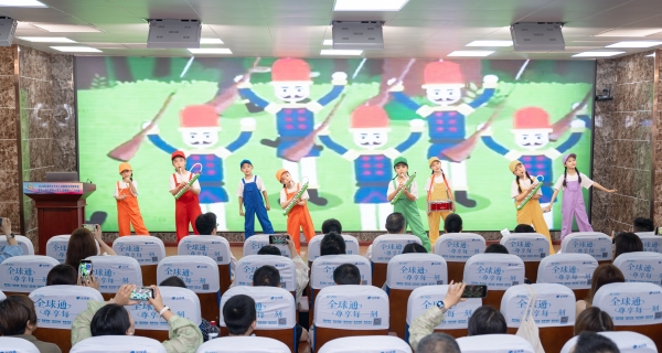 学生才艺表演。巫山县融媒体中心供图